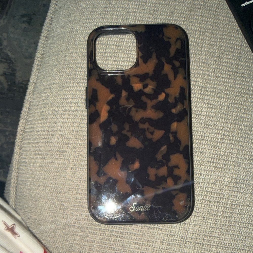 Sonix Tortoise Shell iPhone Case - Black and Brown